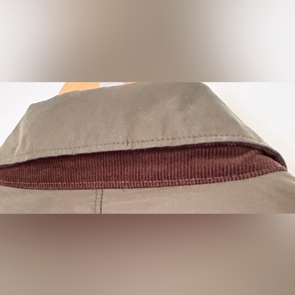 NWOT Vintage Y2K Men’s Polo Ralph Lauren Olive Leather Trim Jacket Size XL - Picture 7 of 10